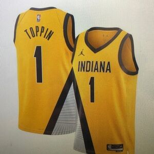 😳Obi Toppin Yellow Jersey😘